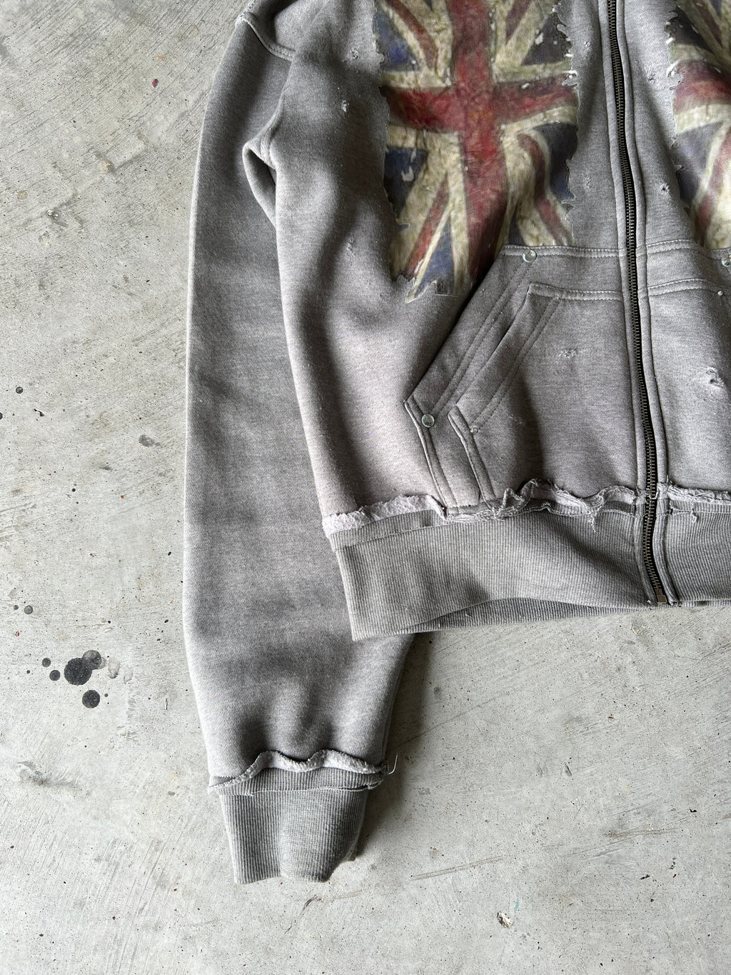 United Zip Up "Grey"