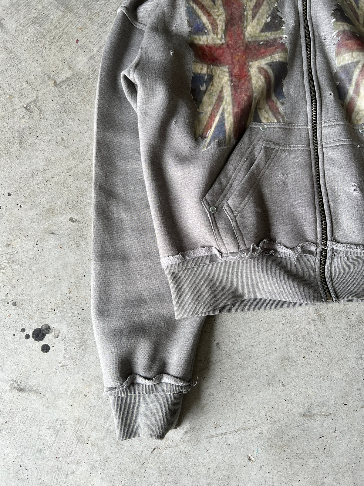United Zip Up "Grey"