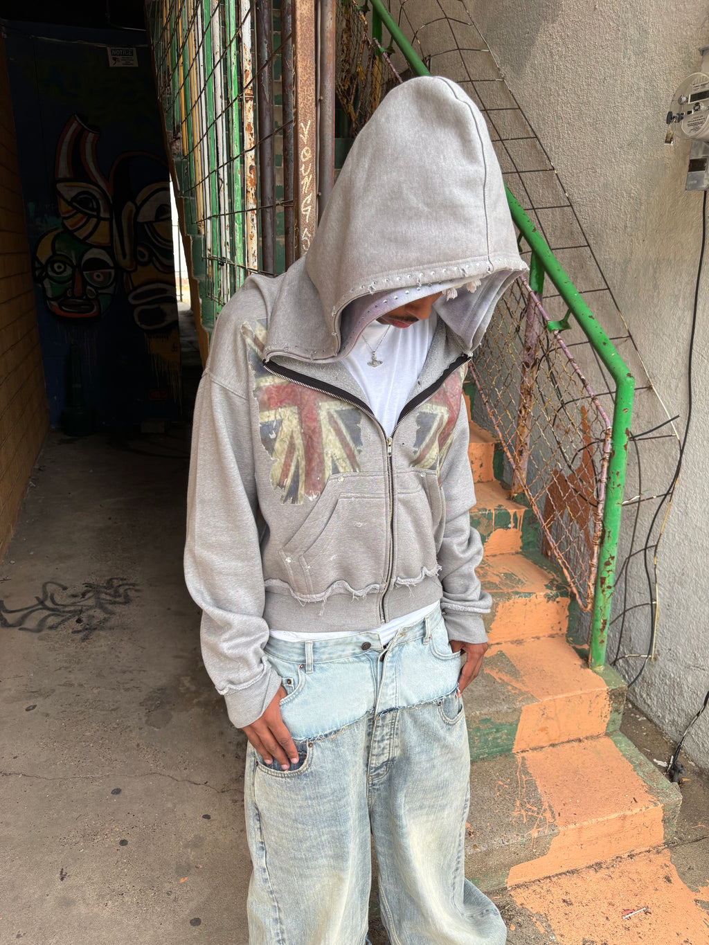 United Zip Up "Grey"