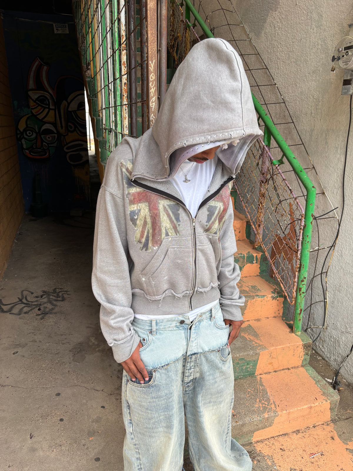 United Zip Up "Grey"